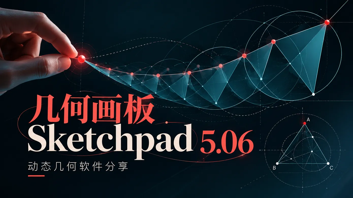 Sketchpad 5.06 几何画板典藏版:经典动态几何软件