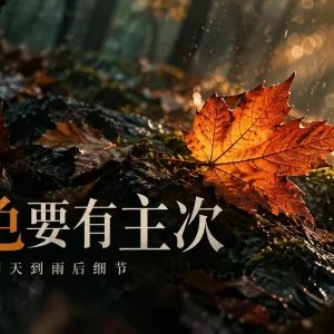秋天摄影别只追满山红叶：用光线、对比和小场景拍出自己的秋色