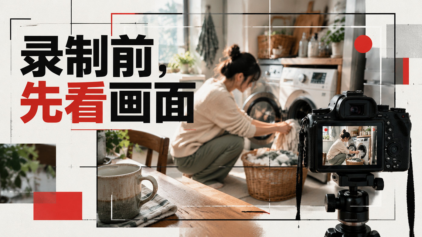 视频拍摄入门:录制前,先检查画面里的 4 件事
