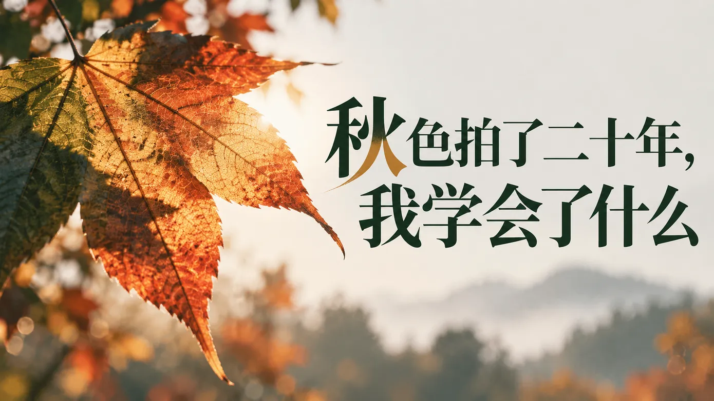 秋色拍了二十年,我学会了什么:摄影师 Kate Garibaldi 的秋日拍摄经验